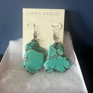 Bold Elegance: Laura Ashley Stone Earrings